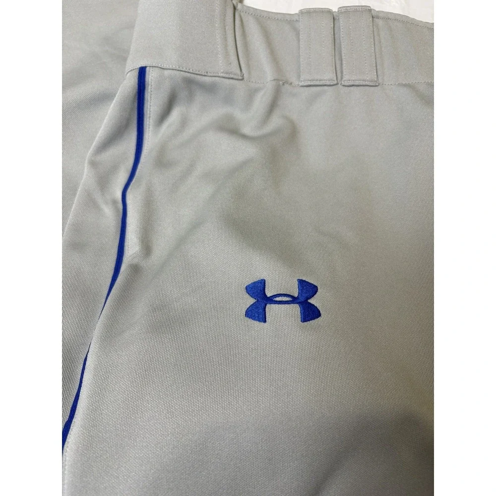 Under Armour Mens gray athletic pants heat gear baseball size Extra Large‎